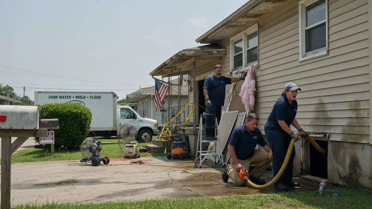 Water Damage Repair in Tarlton, OH near me